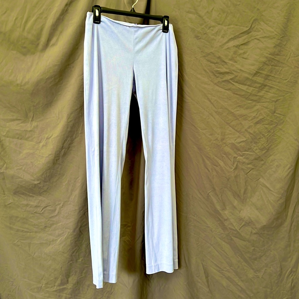 bebe Periwinkle Blue Faux Suede Pants
